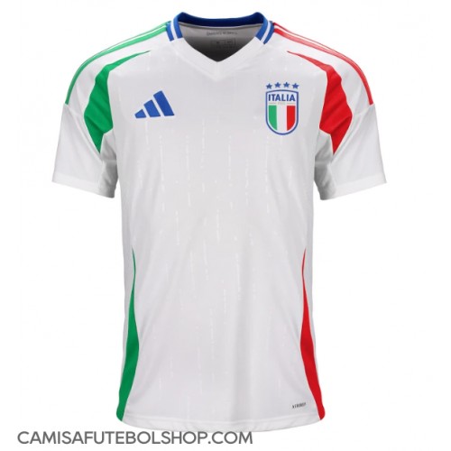 Camisa de time de futebol Itália Replicas 2º Equipamento Europeu 2024 Manga Curta